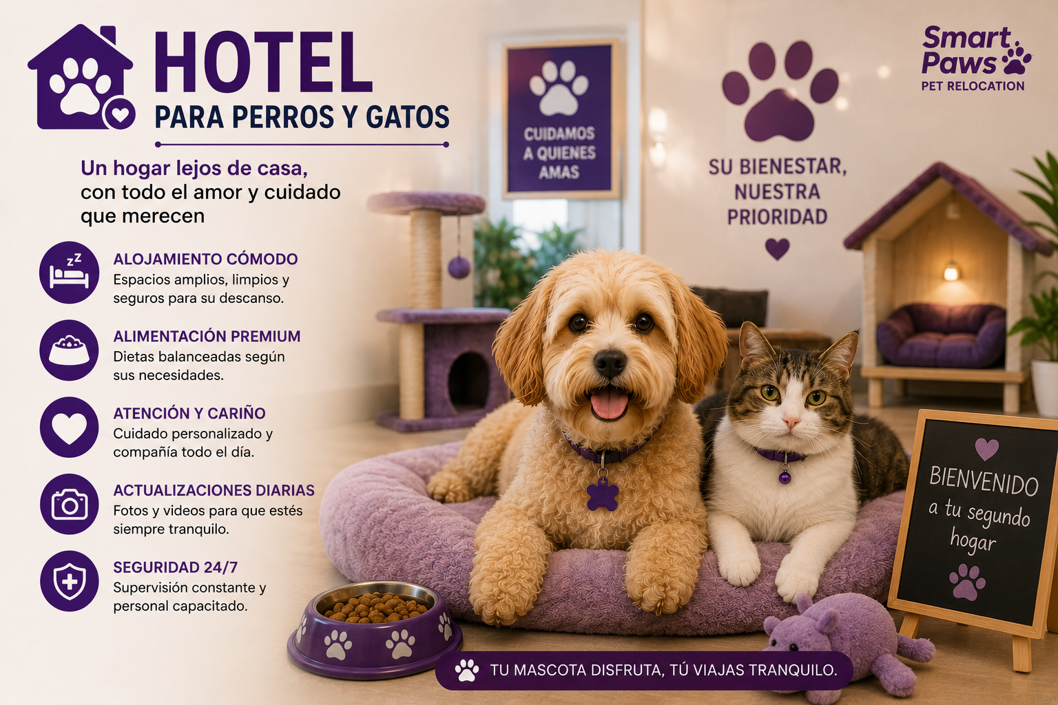 Hotel para perros y gatos