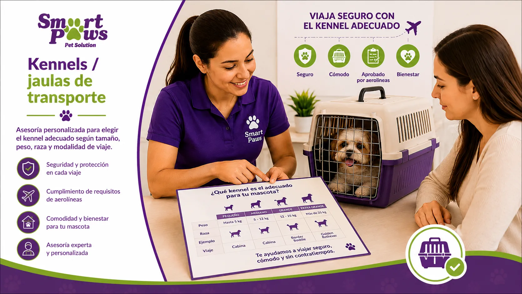 Kennels / jaulas de transporte