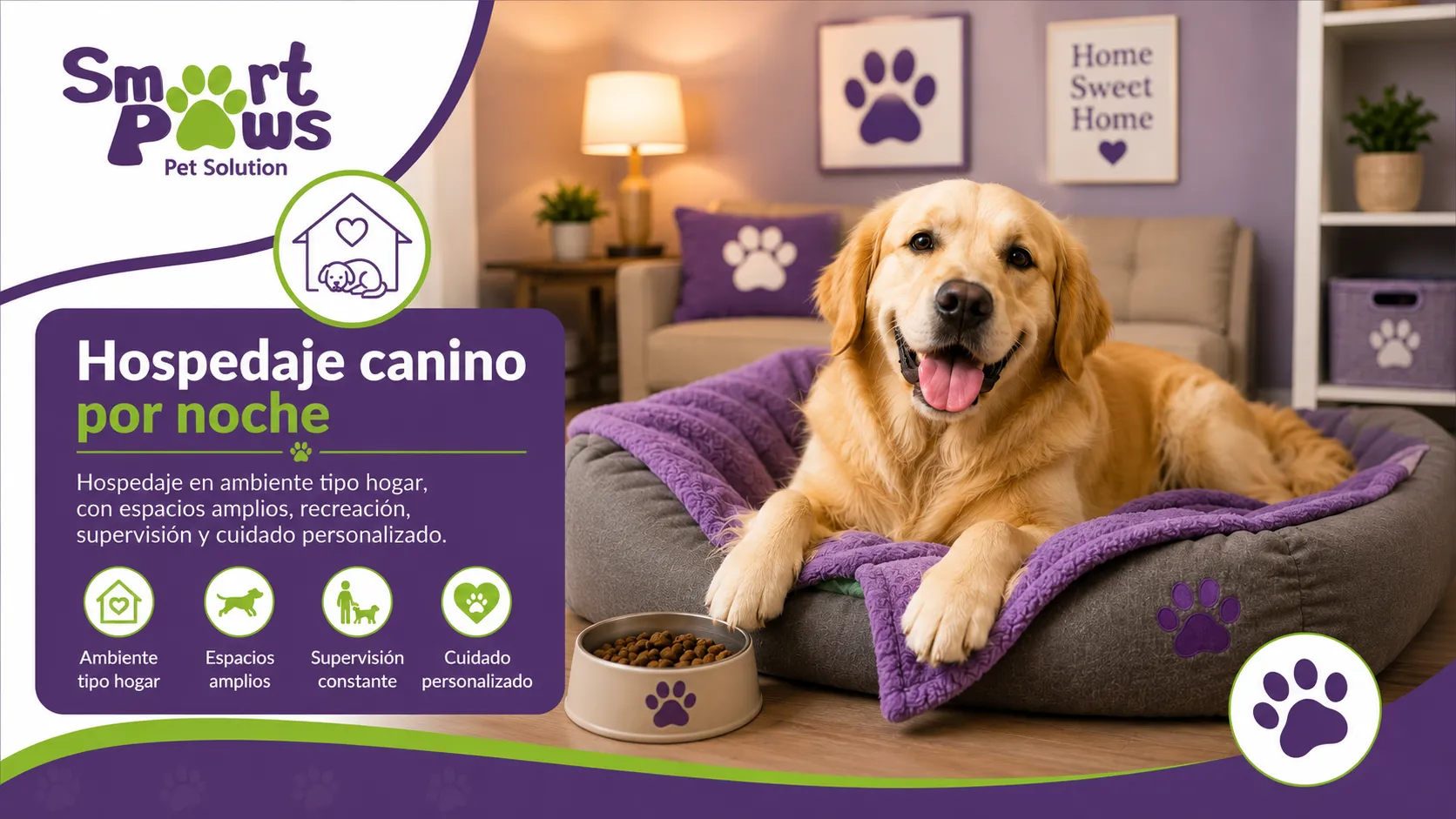 Hospedaje canino por noche